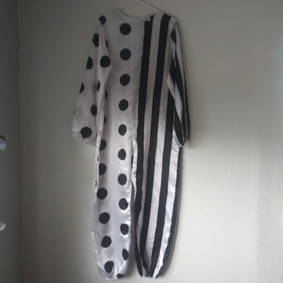 Clown costume (unisex) Large black and white jumper - Picture 1 of 16